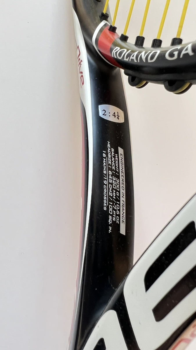 Babolat Aeropro Drive 2014 French Open Racquet 4 1/4 | eBay