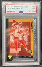 Trevor Lawrence Rookie 2021 Chronicles Flux PSA 9 RC Jaguars