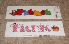 Cock-A-Doodle Design Page Toppers Diecuts.... Picnics