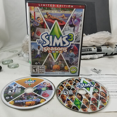 The Sims 3 Seasons Limited Edition + Expansion Pack & Sims 3 - PC DVD ...