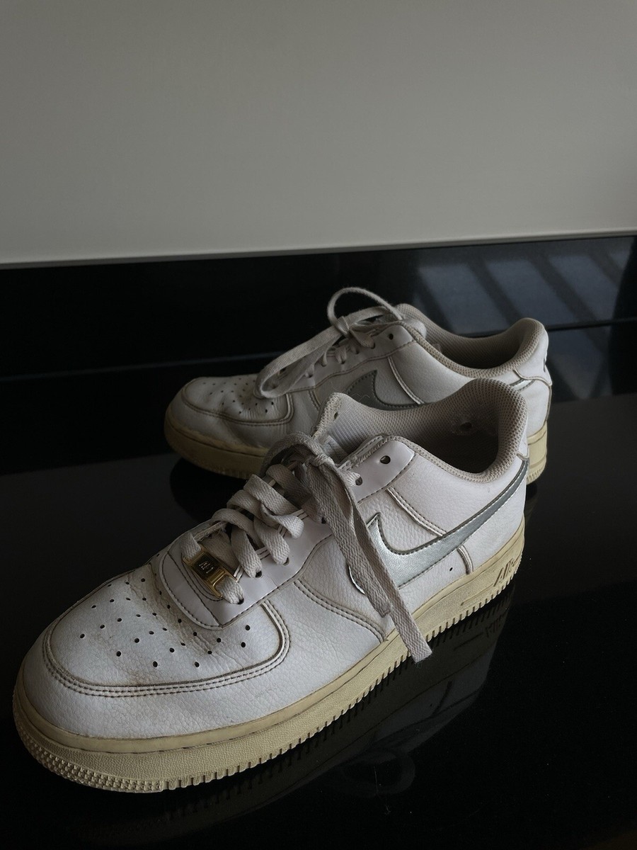 nike air force 1 size 7 womens Silver Tick | eBay UK