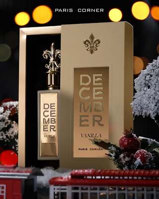 December Vanilla Eau De Parfum By Paris Corner 85 ML 2.9 FL OZ