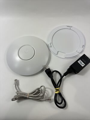 Unifi UAP-AC-LR Wireless AP w/ POE Adapter and mount
