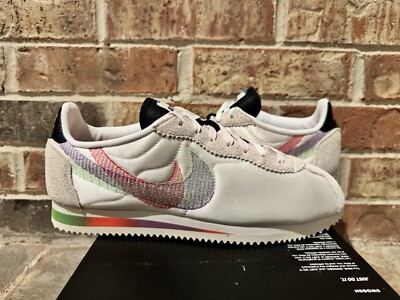 New 11 Nike Cortez Shoes White Be True Pride 2022 Multicolor
