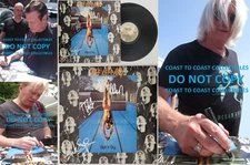 Def Leppard signed High N Dry album COA exact proof Elliott,Allen,Savage