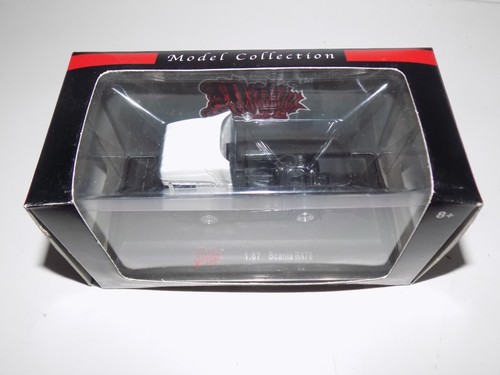 Malibu International Scania R470 Black and White Truck 1:87 HO Scale Case NIB - Picture 2 of 2