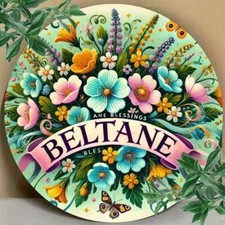 Celebration of Beltane Metal Indoor Plaque - Sale Benefits Our