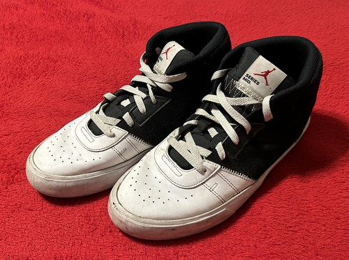 orange high top jordans