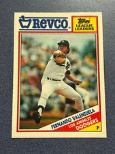 1988 Topps Revco League Leaders  Fernando Valenzuela #14 nrmt/mt @QG49