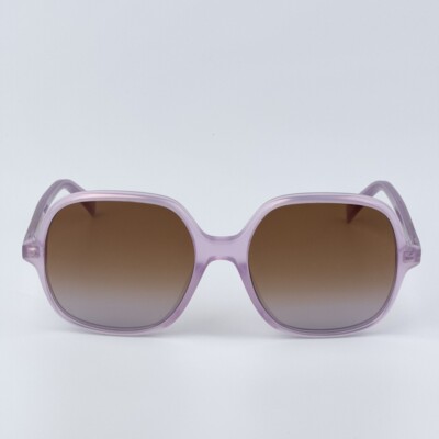 NEW Celine CL40244U 78F Opal Lilac Gradient Brown Women Geometric Sunglasses Celine Women Sunglasses Opal Lilac Gradient Brown Geometric  main image 2