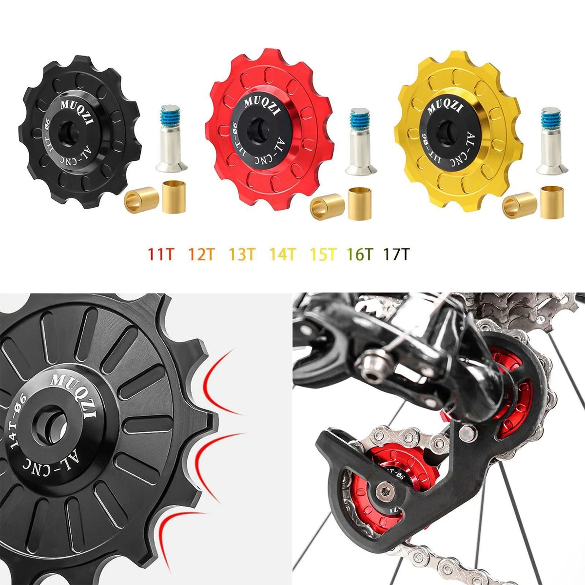 Mountain bike jockey wheels 2025