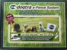 Dogtra e-Fence System New eF-3000 GOLD featuring: 2 hour rapid battery charge