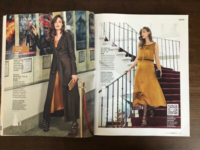 BURDA Style Magazine January 2016 Fashion Sewing Patterns Magazine