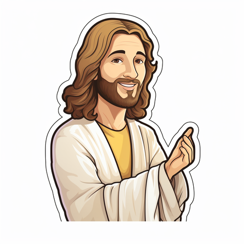 Chrisme - 5cm - Sticker/autocollant