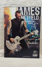 Metallica James Hetfield ESP Guitars "Truckster" Promo Poster