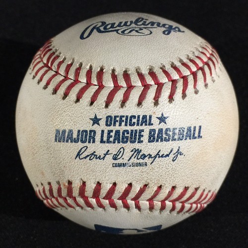 Autógrafo usado de béisbol de los Yankees de béisbol de Anthony Seigler firmado primera ronda selección juego - Imagen 4 de 7