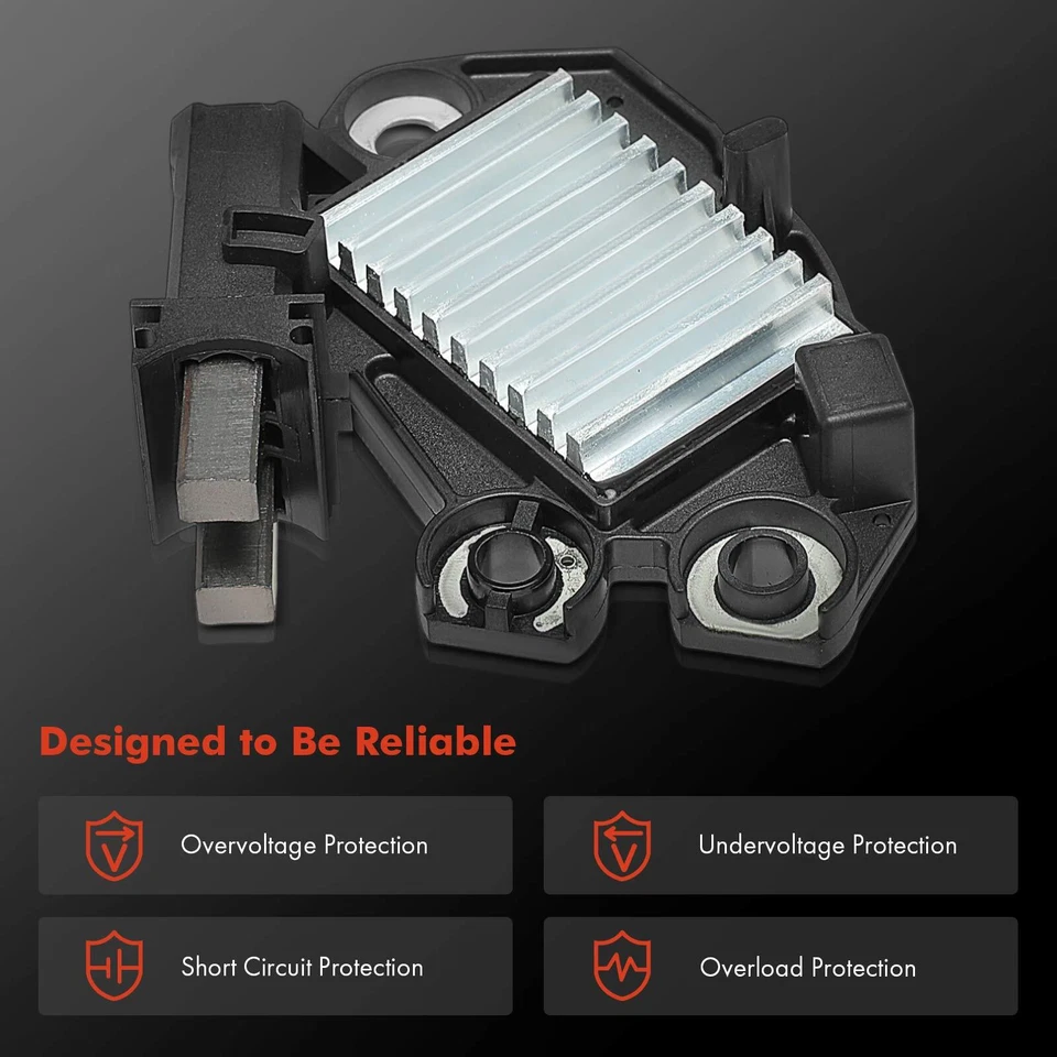 Regulador alternador 14,3 V para Audi A6 2006-2008 Q7 Volkswagen Touareg Porsche Foto 4 de 4