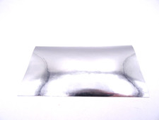 ALEZAN MODELS . ACCESSOIRES 1/43 . FEUILLE ADHESIVE COULEUR CHROME . 13 x 7 cm .