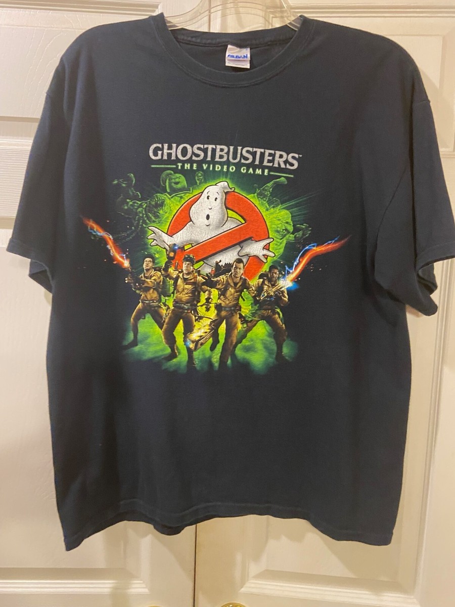 GHOSTBUSTERS THE VIDEO GAME Tシャツ XL プロモ Vintage Men's Ghostbusters The Video Game Promo Tee T-Shirt