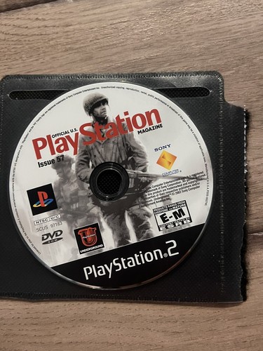 Official Playstation Magazine Issue 57 Demo Disc PS2 2007