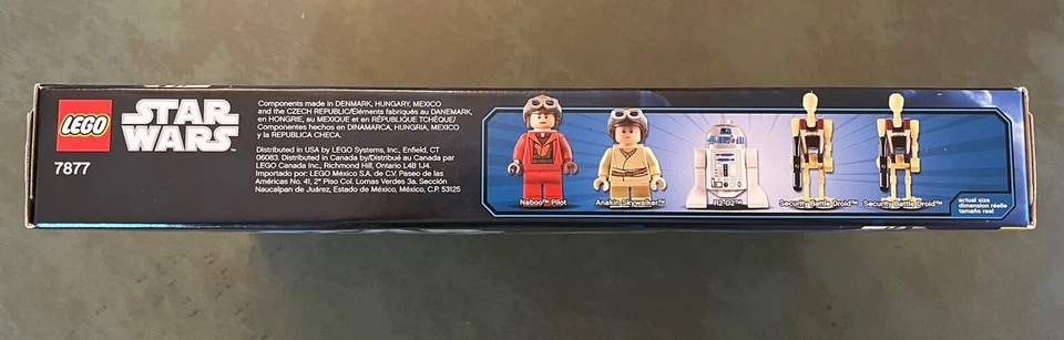 Lego Star Wars Naboo Starfighter 7877- Sealed New Retired - Image 3 of 4