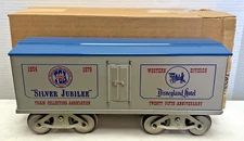 McCOY'S TRAIN 1000-79 SILVER JUBELEE TCA CONVENTION BOXCAR STD 1979 GAUGE IN OB
