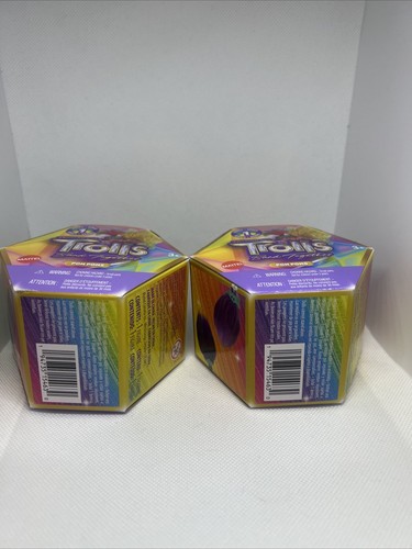 Trolls Band Together Pom Poms Series 1 Lot of 2 Mystery Figures NIB - Bild 5 von 5