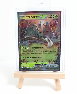Pokemon Wo-Chien Ex 027 Double Rare Near Mint EN Paldea Evolved