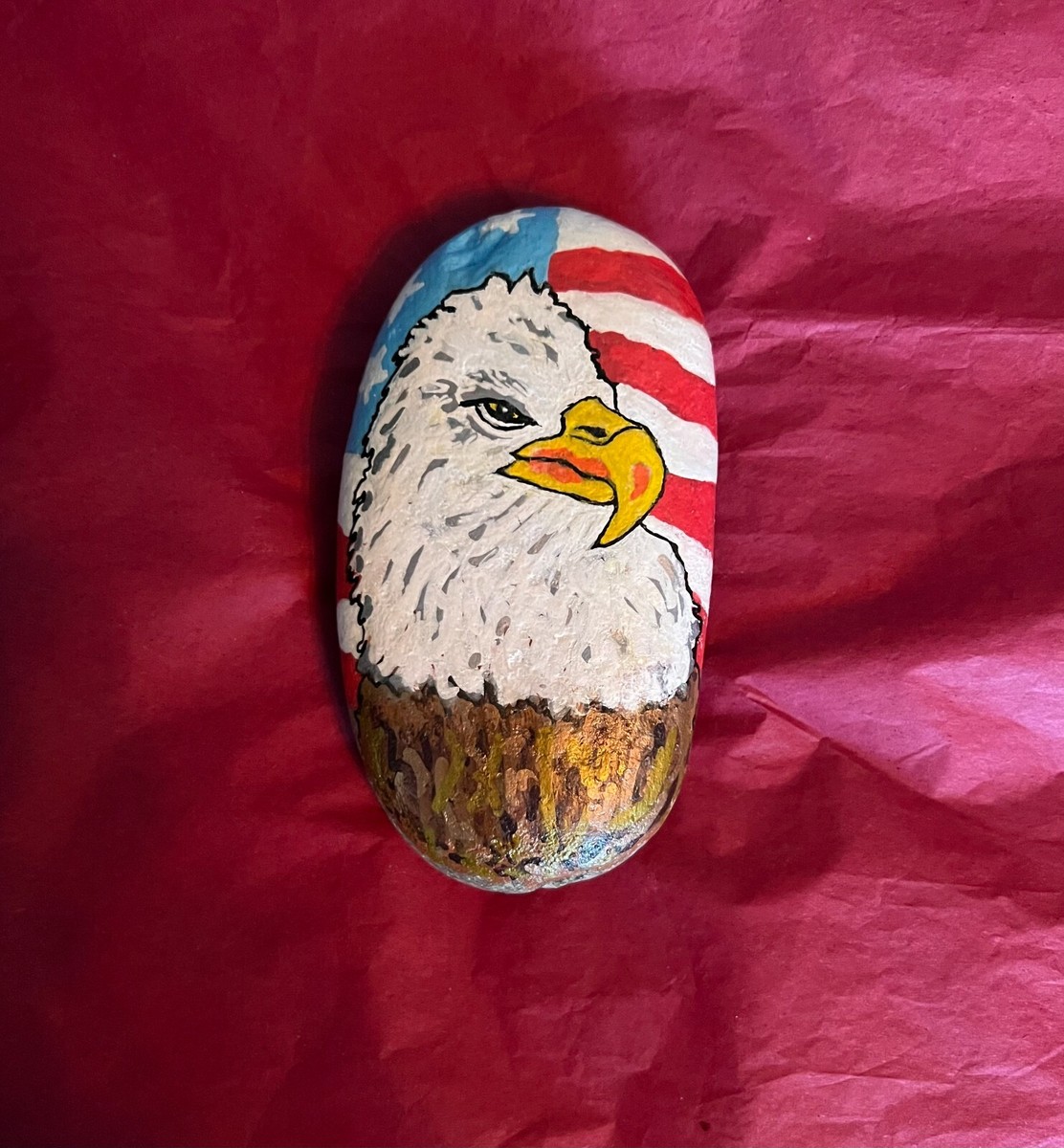 Patriotic Painted Rocks Make This: Patriotic Rock Painting Ideas
