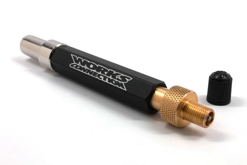 Works Connection Digital Shock Pump Swivel Head 0-300PSI w/ No Air Loss Adaptor - Picture 9 of 12
