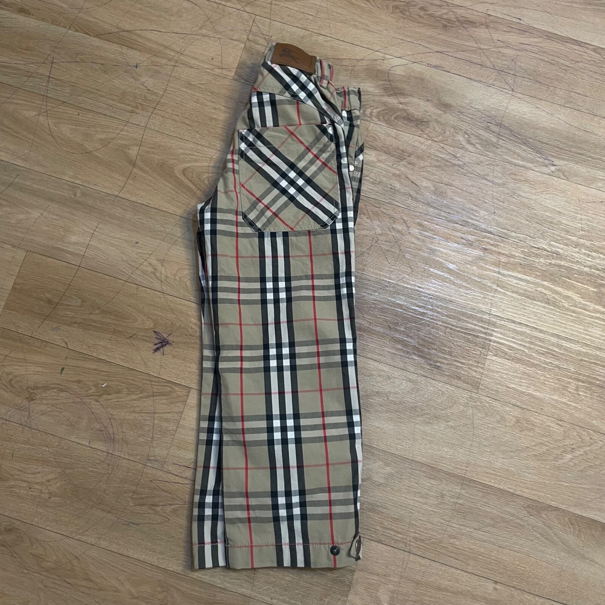 BURBERRYチルドレンノバチェックノースリーブ、パンツ BURBERRY - BURBERRY LONDON チェックパンツの通販 by りる