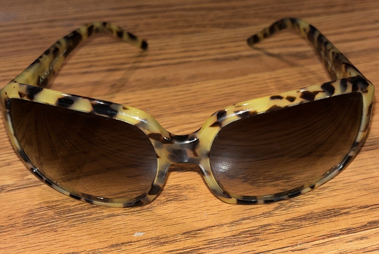 ANNE KLEIN oversized Tortoise Shell Sunglasses AK… - image 5