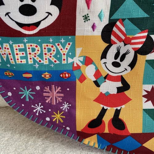 Disney Store Minnie and Mickey Mouse Christmas Stocking 2019 NWOT - Picture 4 of 12