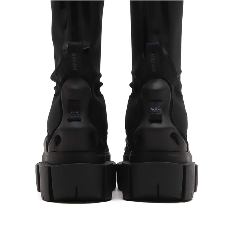 adidas IVY PARK Super Sleek Long High Triple Black Boots