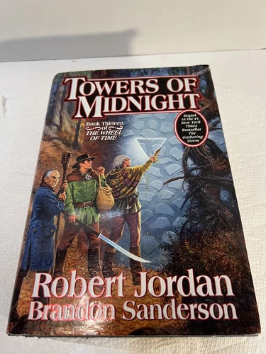 TOWERS OF MIDNIGHT Jordan & Sanderson 2010 1st Ed./1st Print HC Auto-signed