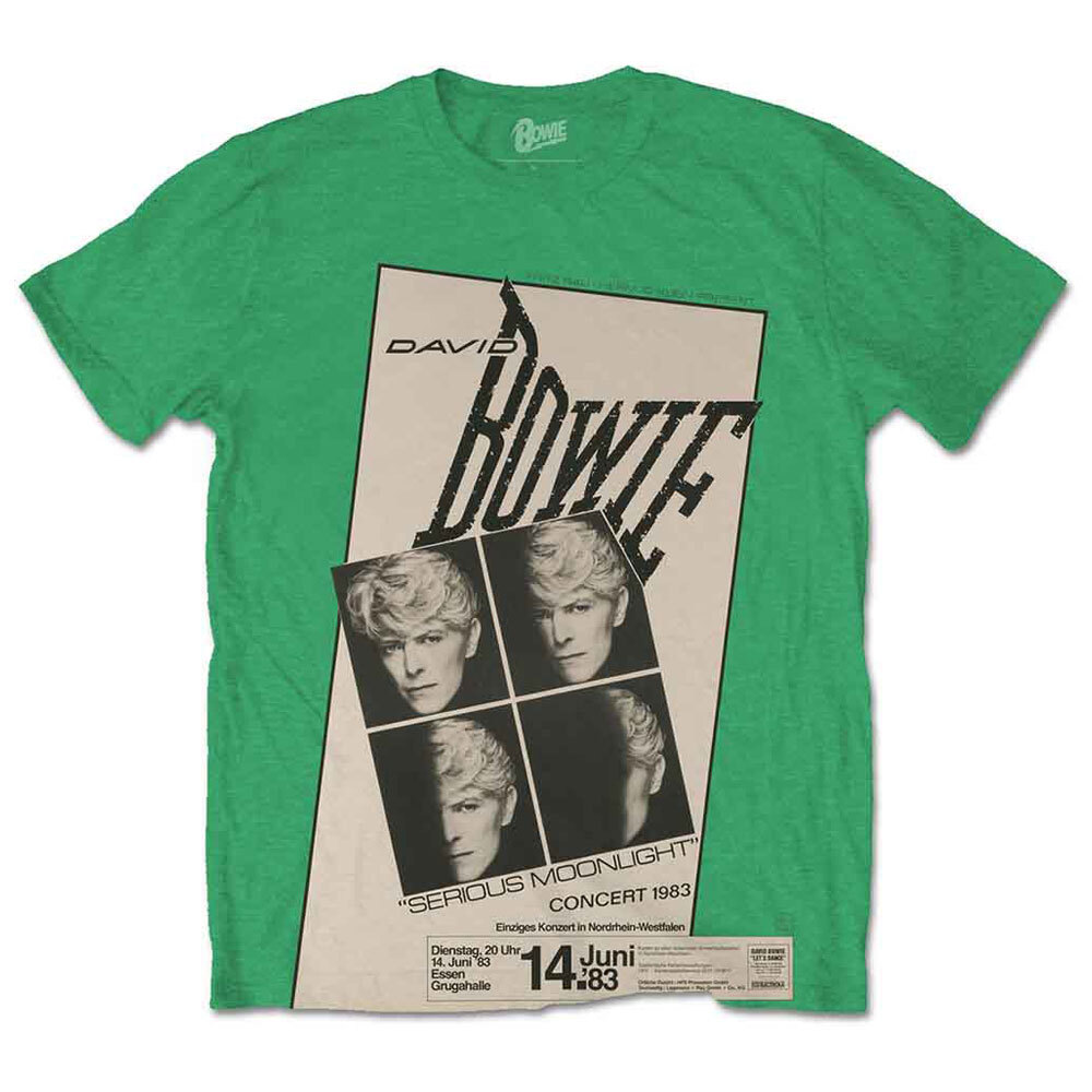 David Bowie Live In Concert 83 T Shirt