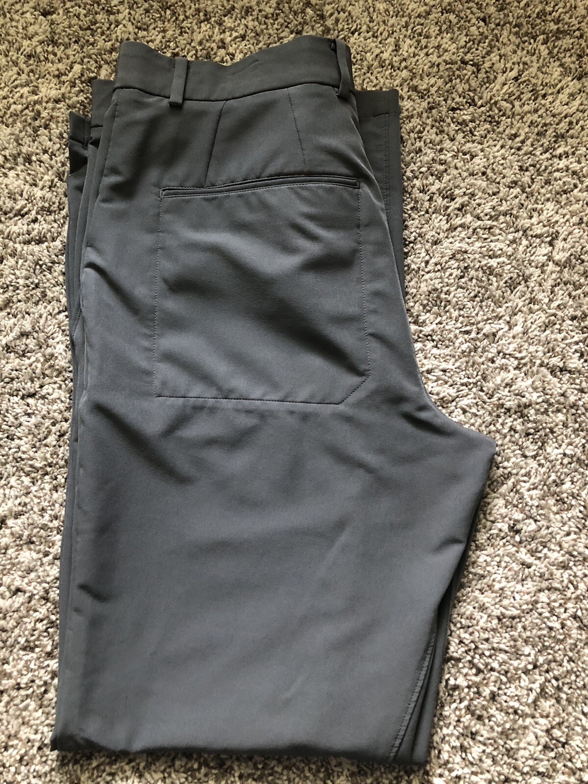 Men's Nike Hybrid Flex Standard Dry Fit Golf Pants, Gray size medium 