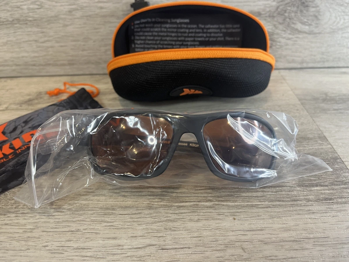 NEW KastKing Hiwassee Polarized Fishing Sunglasses Matte Smoke