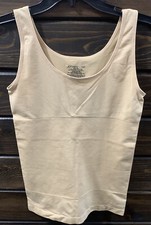 Jockey Women  s Shaping Tank Size Large Color Beige