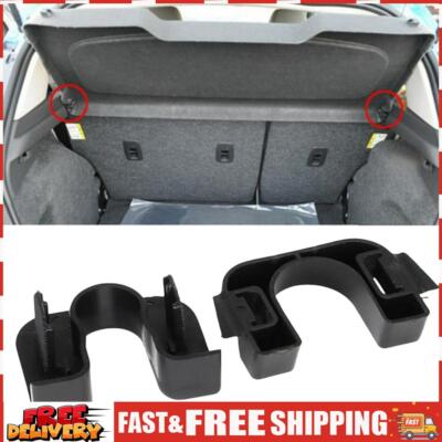 Black Shelf Clip Rear Parcel Shelves Clip for Ford Fiesta MK7 MK8 Focus MK3 MK4 