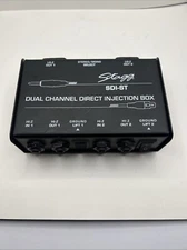Stagg SDI-ST Dual Channel Direct Injection DI Box With Stereo / Mono Switch