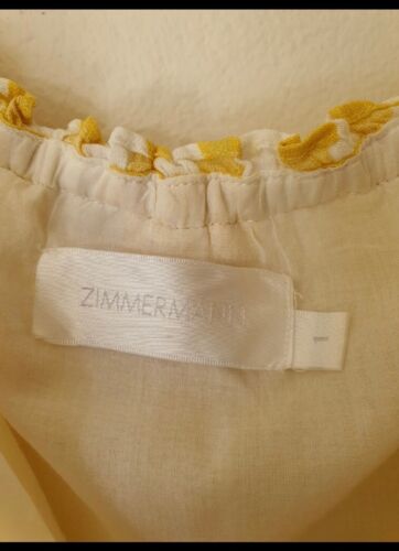 Zimmermann Linen Dress Sz 1 - Picture 6 of 11