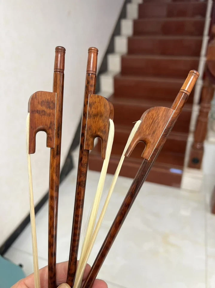 1pcs pocket-size Baroque Mini snakewood violin bow,Length: 17"1/4 - Image 3 of 4