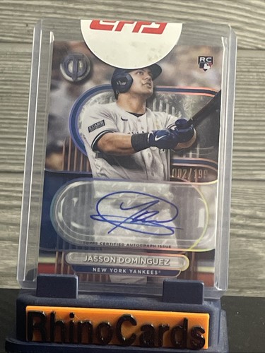 2024 Topps Tribute Jasson Dominguez RC Sealed Auto /199 Yankees