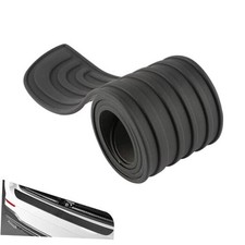 Car Rear Bumper Protector, 35.43" x 3.15" Anti-Scratch Rubber Rear Bumper