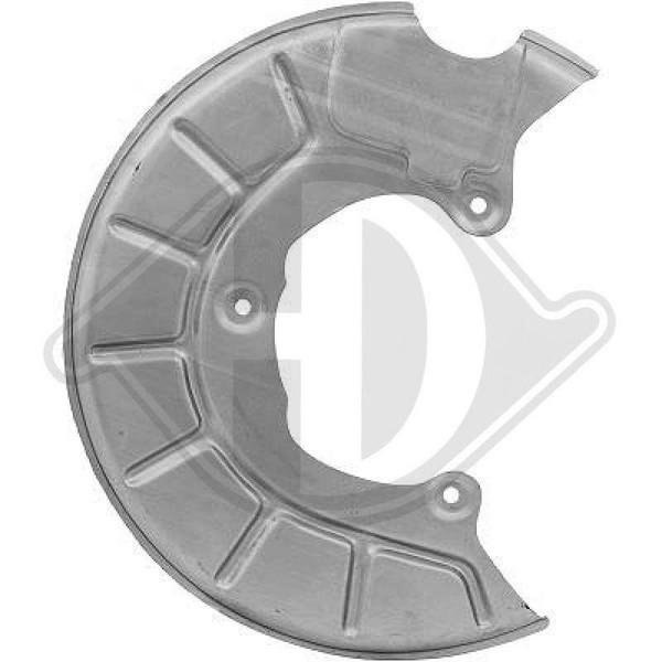 1X Spritzblech Bremsscheibe Diederichs 9453051 FüR VW Vorderachse Links-image