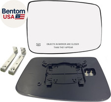 Ram Passenger Right Side Heated Mirror Glass Compatible with 2009-2018 Dodge Ram