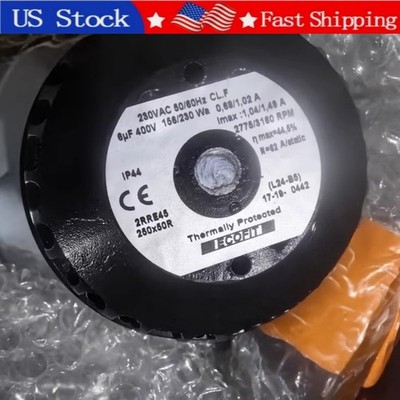 1PCS Brand New For ECOFIT 2RRE45 230V Centrifugal Fan 2RRE45  Fast Shipping