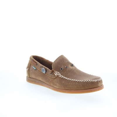 Sebago Men\'s Textured Brown Slip-On Loafers Cinnamon brown Men main image 4