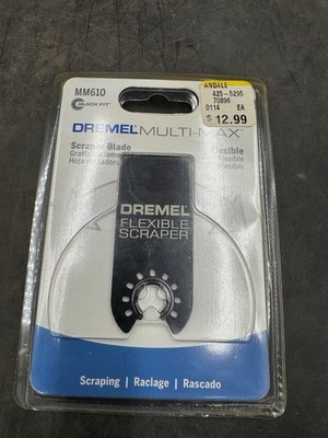 DREMEL MM610 Oscillating Scraper Blade,3''L,1 1/2''W 3HFZ4